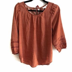 Lauren Conrad cute coral top
